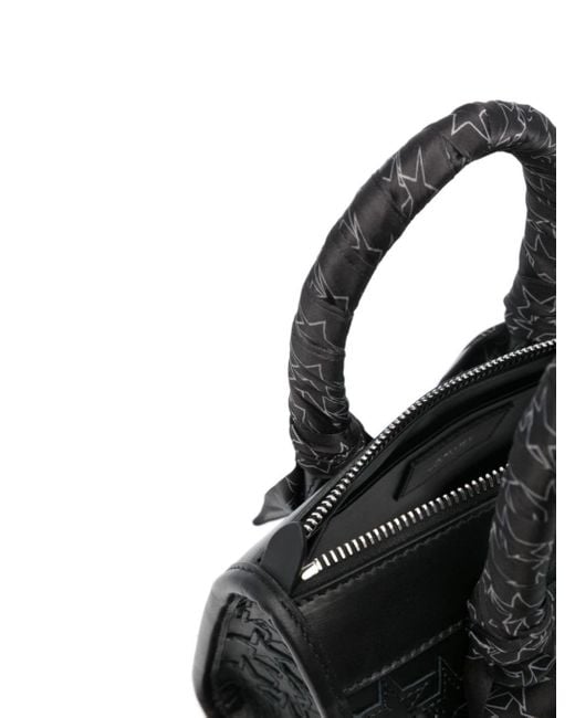 Amiri Black Star-patch Leather Mini Bag