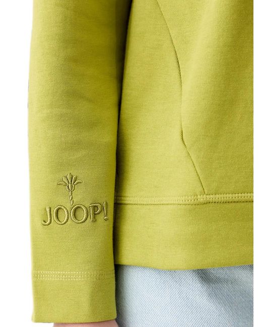 Joop! Green Logo-Embroidered Drawstring Hoodie