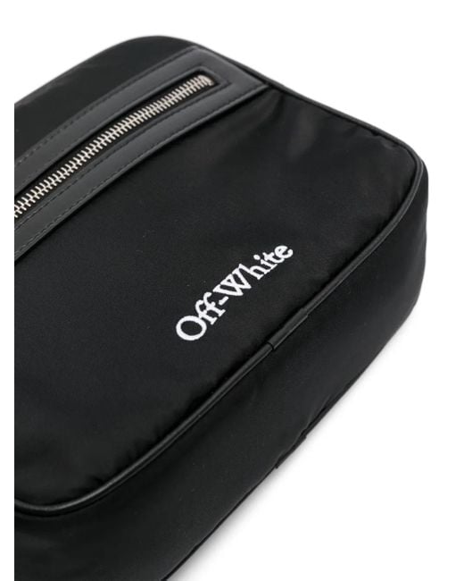 Off-White c/o Virgil Abloh Black Core Camera Mini Handbag for men