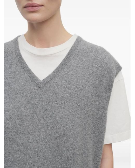 The Row Kossy ノースリーブ トップ Gray