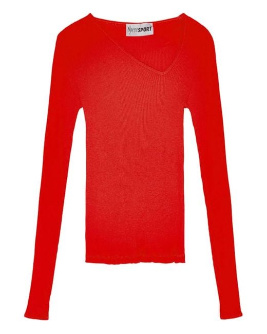 Haut Sans Coutures Eve OperaSPORT en coloris Red