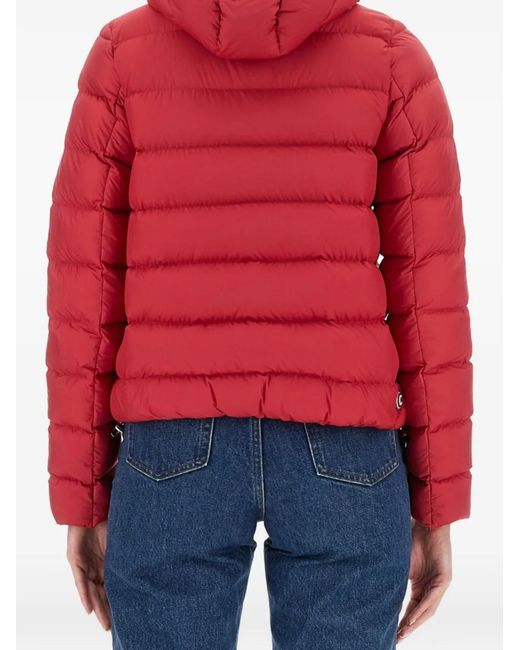 Colmar Red Hooded Puffer Jacket
