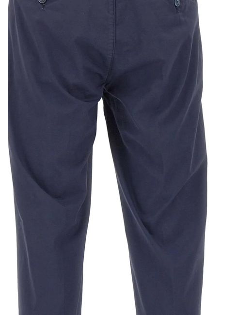 Re-hash Blue Button Trousers for men