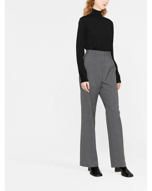 Maison Margiela Black Turtleneck Wool Sweater