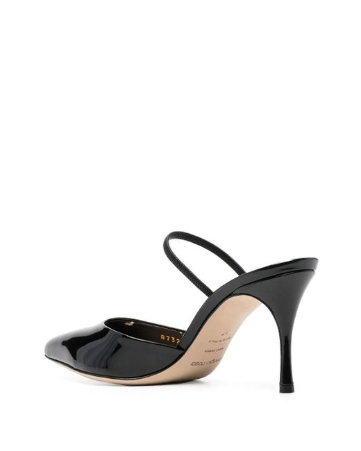Sergio Rossi Black Sandals