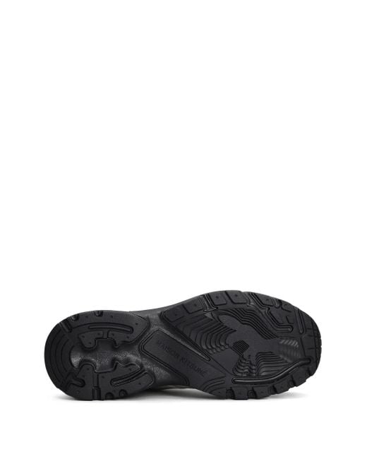 Maison Kitsuné Black Sora Sneakers for men