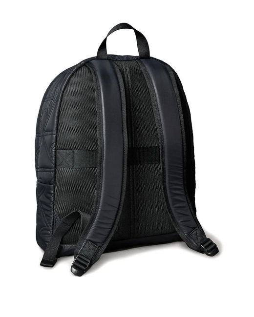 calvin klein quilted backpack leather Calvin Klein Quilted-Logo Backpack in Black for Men