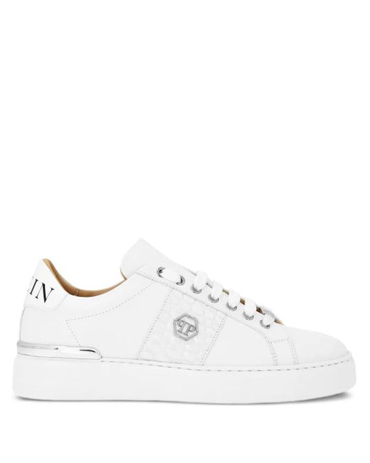 Sneakers Con Inserti di Philipp Plein in White
