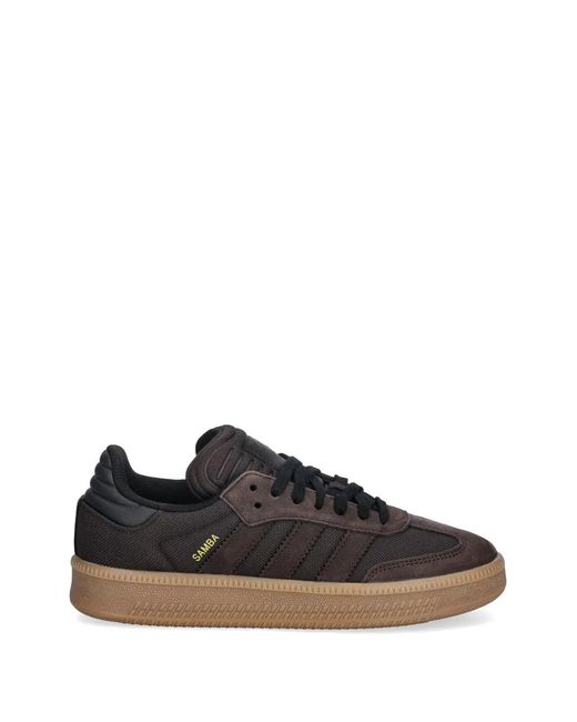 Adidas Black Samba Three Stripes Sneakers