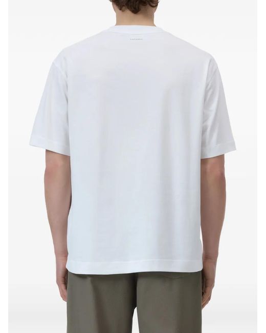 Closed White T-Shirt Imprimé for men