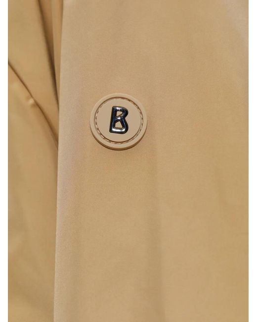 Bogner Natural Noelle Zip Coat