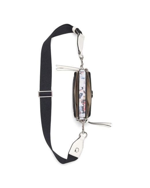 Marc Jacobs White The Pop Americana Snapshot J-Marc Crossbody Bag