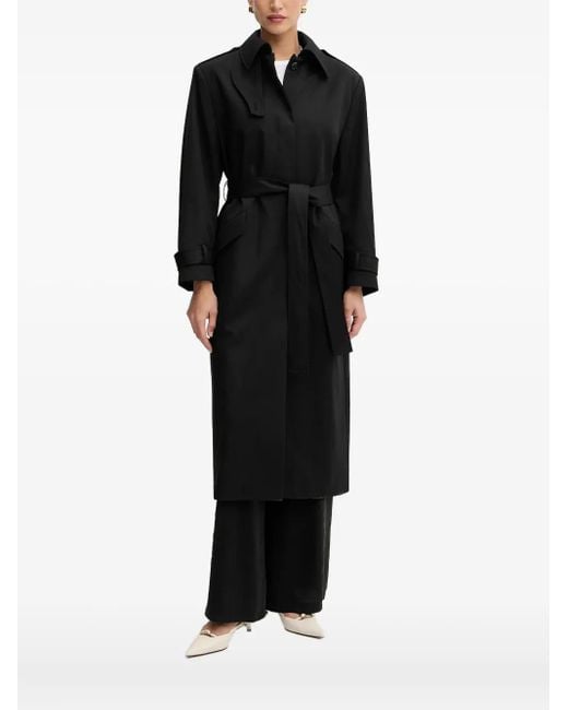 Boss トレンチコート Black