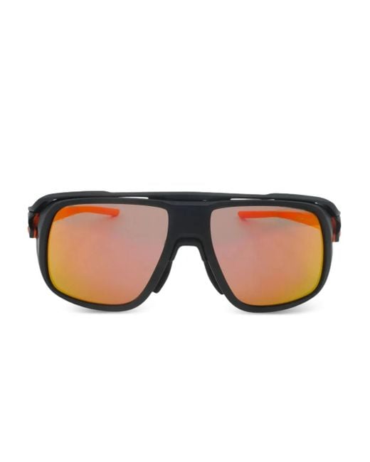 Nike Pink Lunettes De Soleil Flyfree Soar À Monture Rectangulaire for men