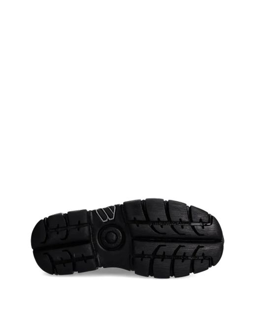 Zapatillas Metallic M-120N-S26 Con Cordones New Rock de color Black