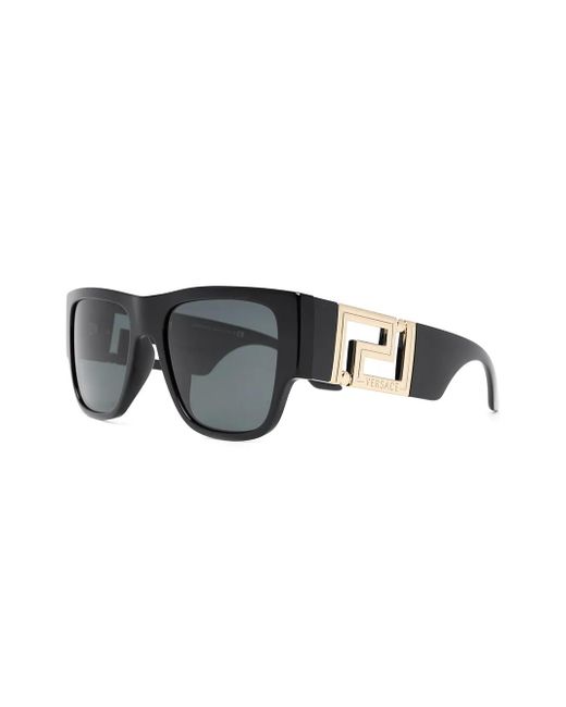 Versace Black Oversize-Frame Sunglasses for men