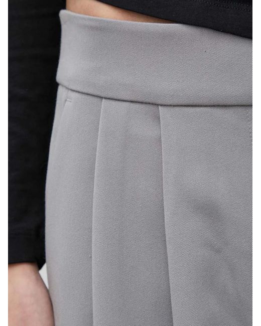 Day Birger et Mikkelsen Gray Pleated Trousers