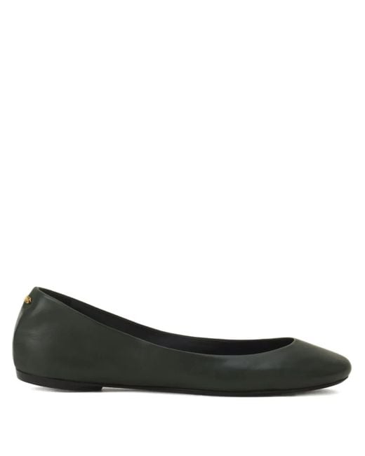 Lanvin レザーフラットシューズ Black