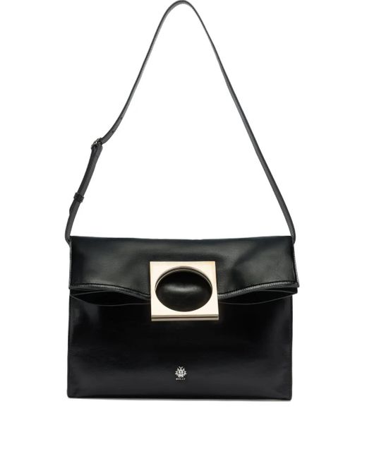 Bally Anni Opvouwbare Leren Shopper in het Black