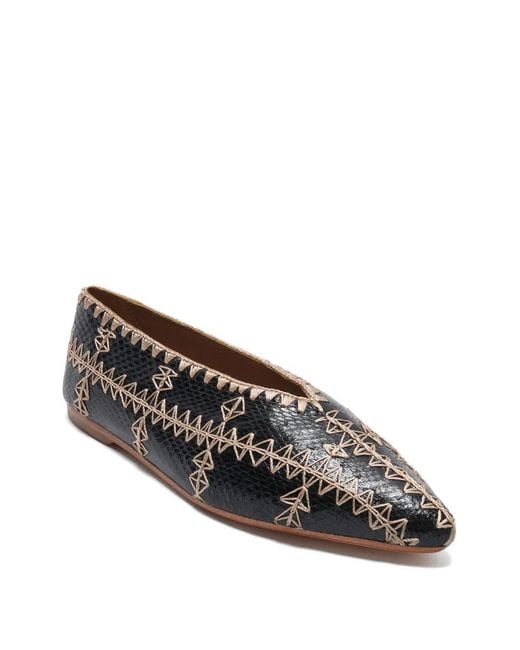 Maliparmi White Patchwork Loafers