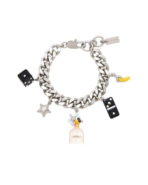 Marc Jacobs The Mini Icon Armband in het White