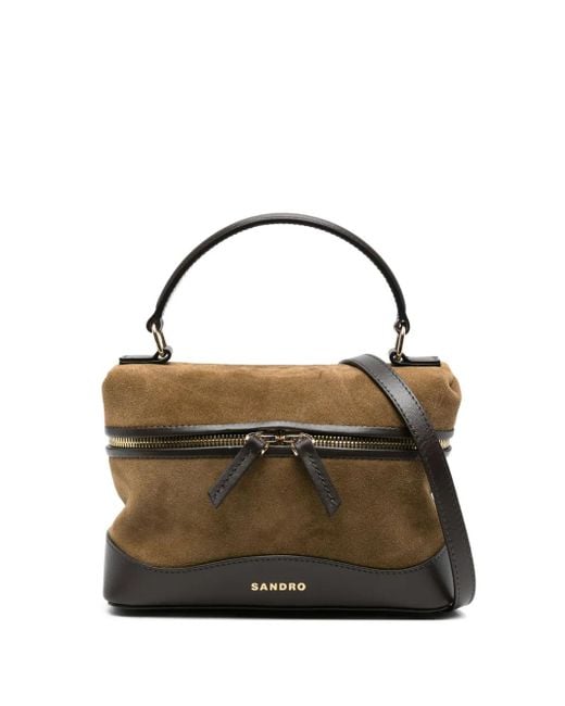 Sandro Metallic Tangoso Tote Bag