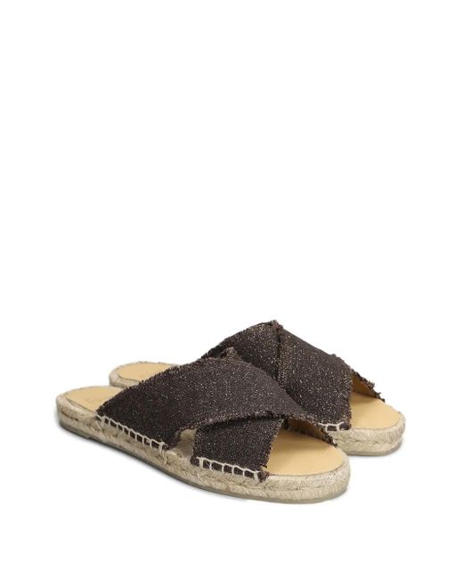 Castaner Black Palmera Espadrilles