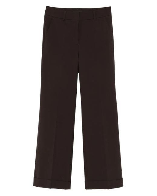 Cambio Brown Weite Hose Mit Umschlag