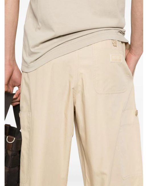 KENZO Cargo Broek in het Natural voor heren