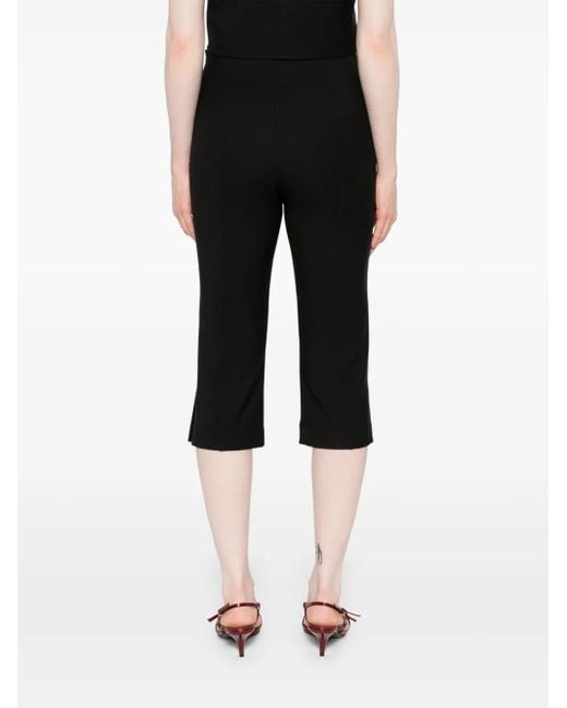 Sandro Black Klassische Cropped-Hose