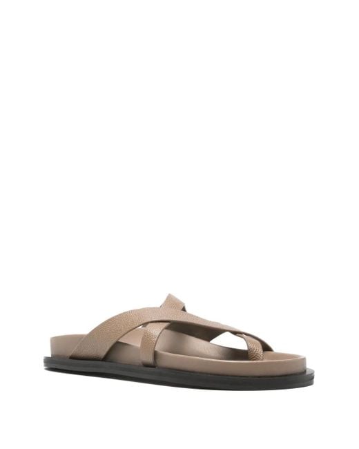 A.Emery Brown Claude Flat Sandals