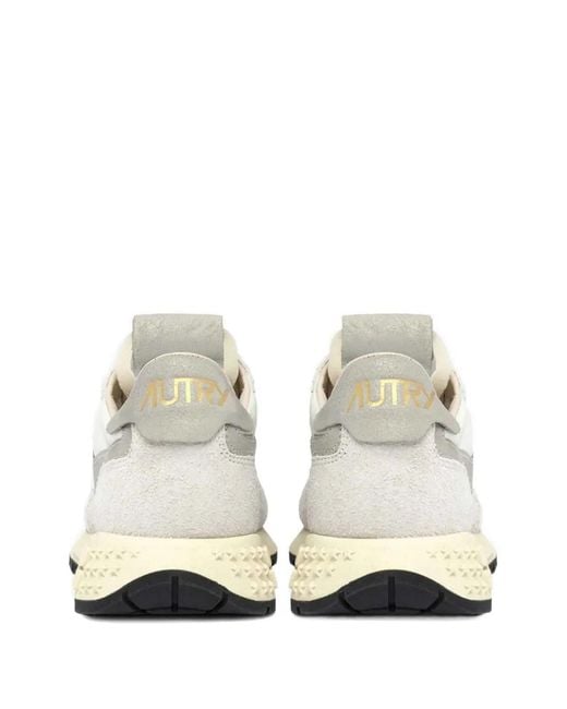 Autry White Laces Leather Trainers for men