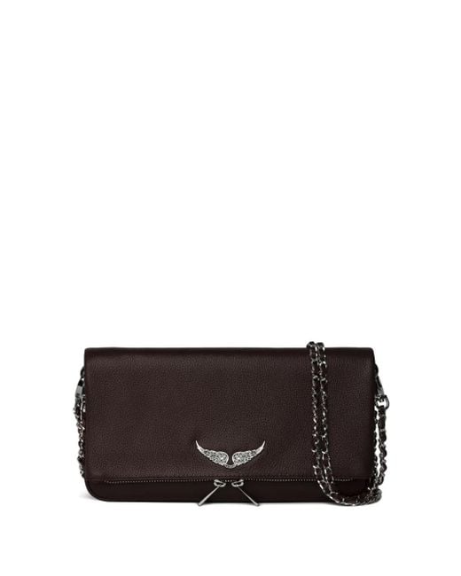 Zadig & Voltaire Rock Clutch in het Brown