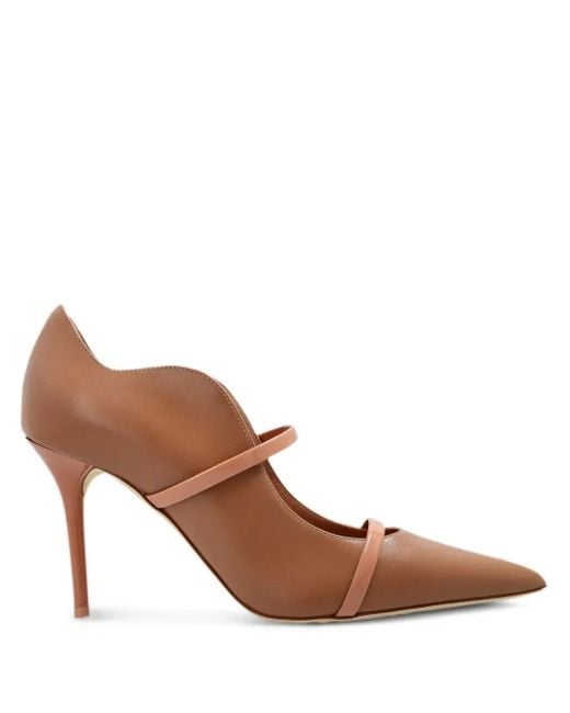 Malone Souliers Maureen 85mm パンプス Brown