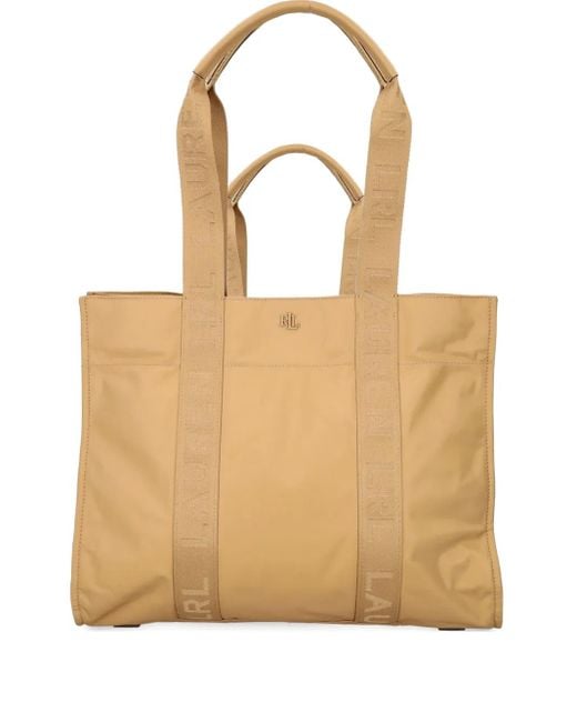 Ralph Lauren Stevie Grote Shopper in het Natural