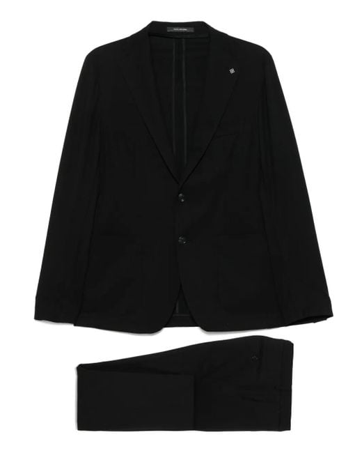 Tagliatore Black Dakar Suit for men