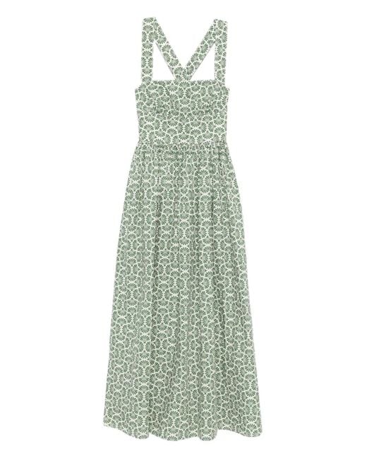 Matteau Mini-Jurk Met Gekruiste Bandjes in het Green