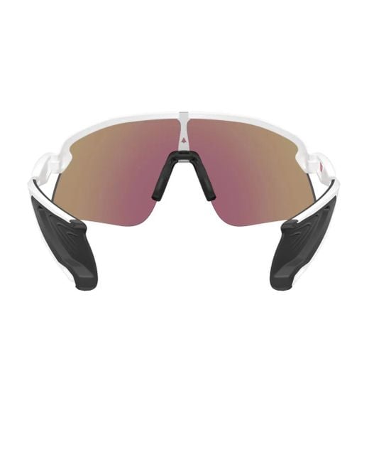 Oakley Blue Stunt Devil S Shield-Frame Sunglasses