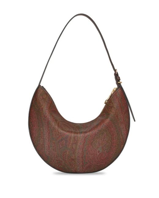 Etro Brown Essential Medium Shoulder Bag