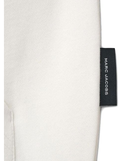 Felpa Joy Of Falling Con Zip di Marc Jacobs in White