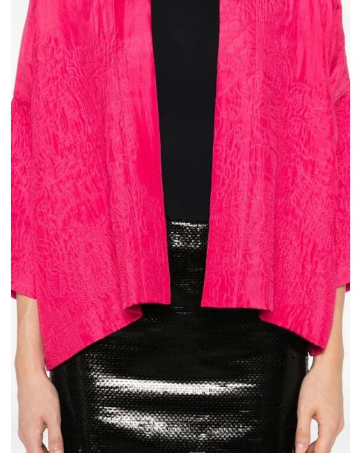 Veste À Design Ouvert Yavi en coloris Pink