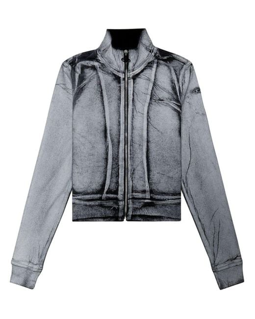 DIESEL D-emy-s ジップアップ デニムジャケット ブルー | Lyst DIESEL D-emy-s ジップアップ デニムジャケット ブルー | Lyst