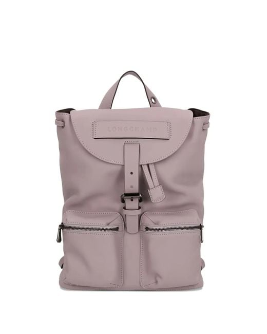 Sac À Dos 3D En Cuir Petit Format Longchamp en coloris Pink