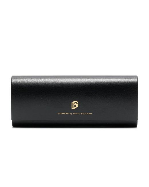 David Beckham Gray Polarised Square-Frame Sunglasses for men