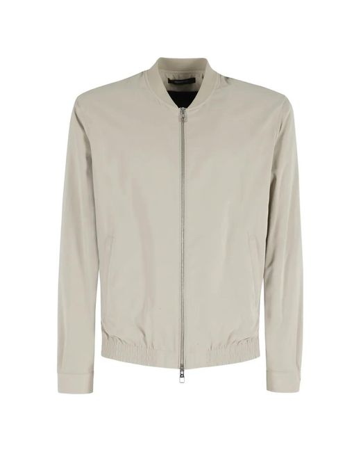 Montecore White Zip-Fastening Jacket for men