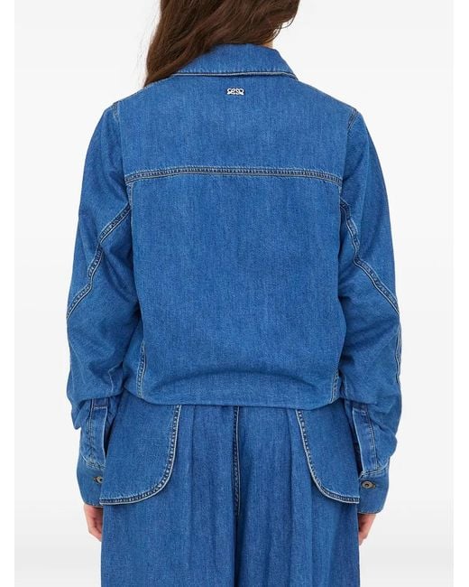 Loewe Blue Denim Cotton Jacket