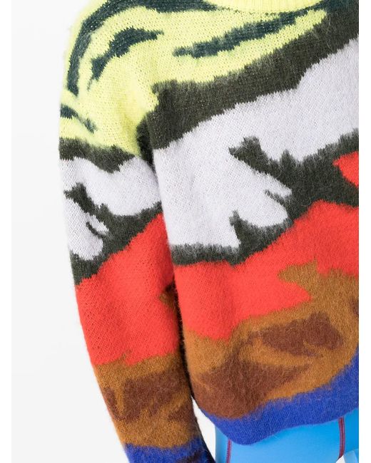 Aztech Mountain Multicolor Pull Mountain Club