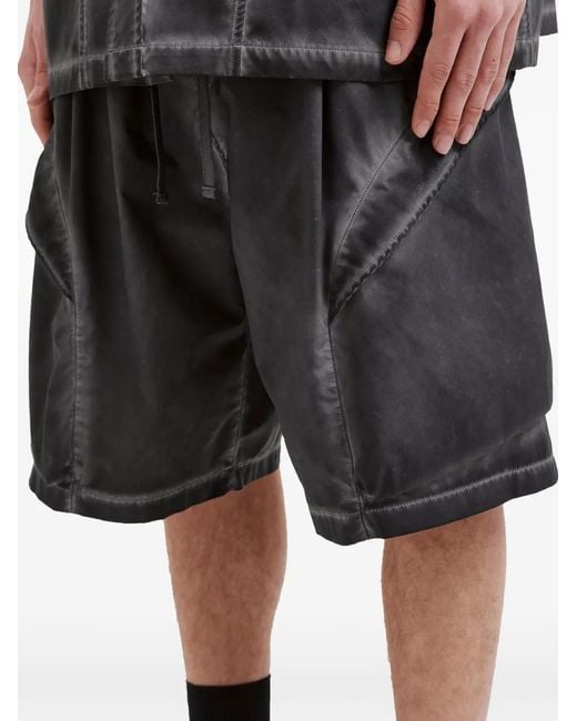 FIVE CM Gray Panel Shorts for men