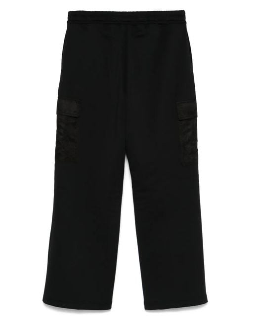 DKNY Black Toggle-Fastening Track Pants