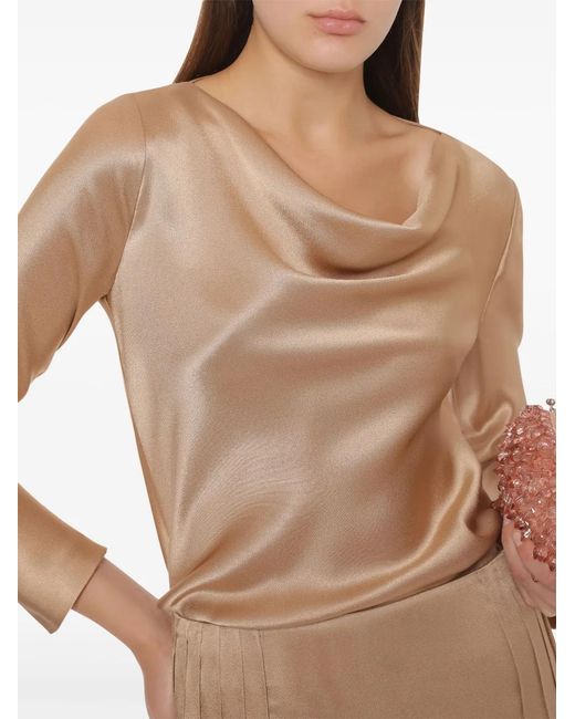 Alberta Ferretti Natural Shirts